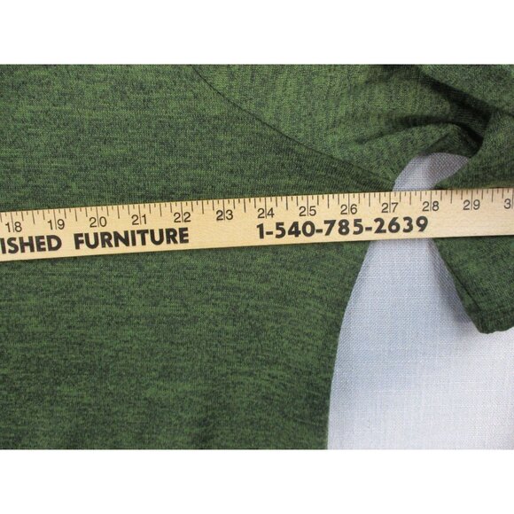 Cest La Vie Womens 3X Green Blouse Top With Gold Rings - Picture 4 of 8